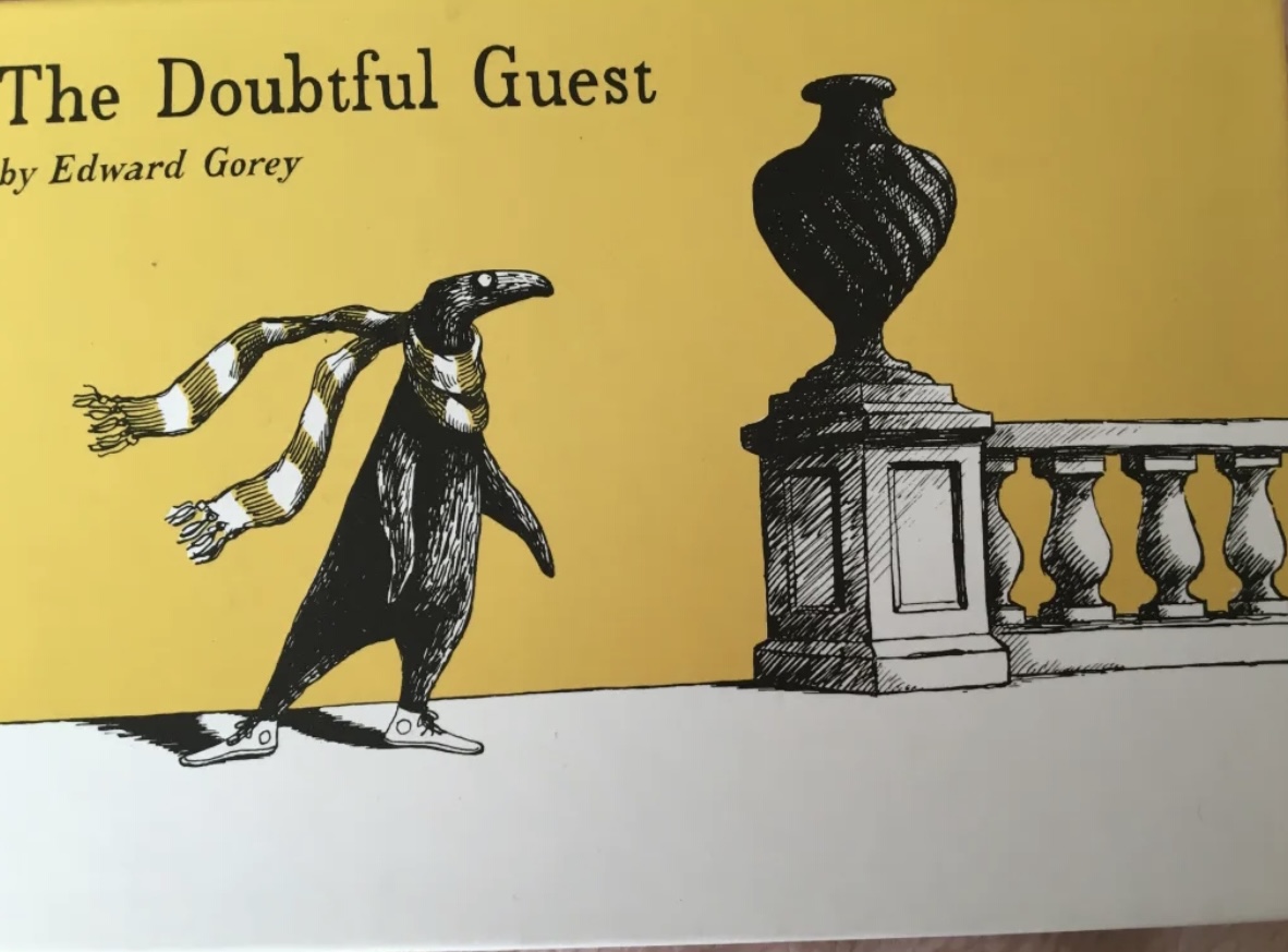 エドワード・ゴーリィの絵本【The Doubtful Guest/ Edward Gorey