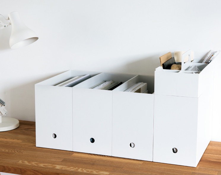 無印良品 ポリプロピレン ファイルボックス・スタンダードタイプ