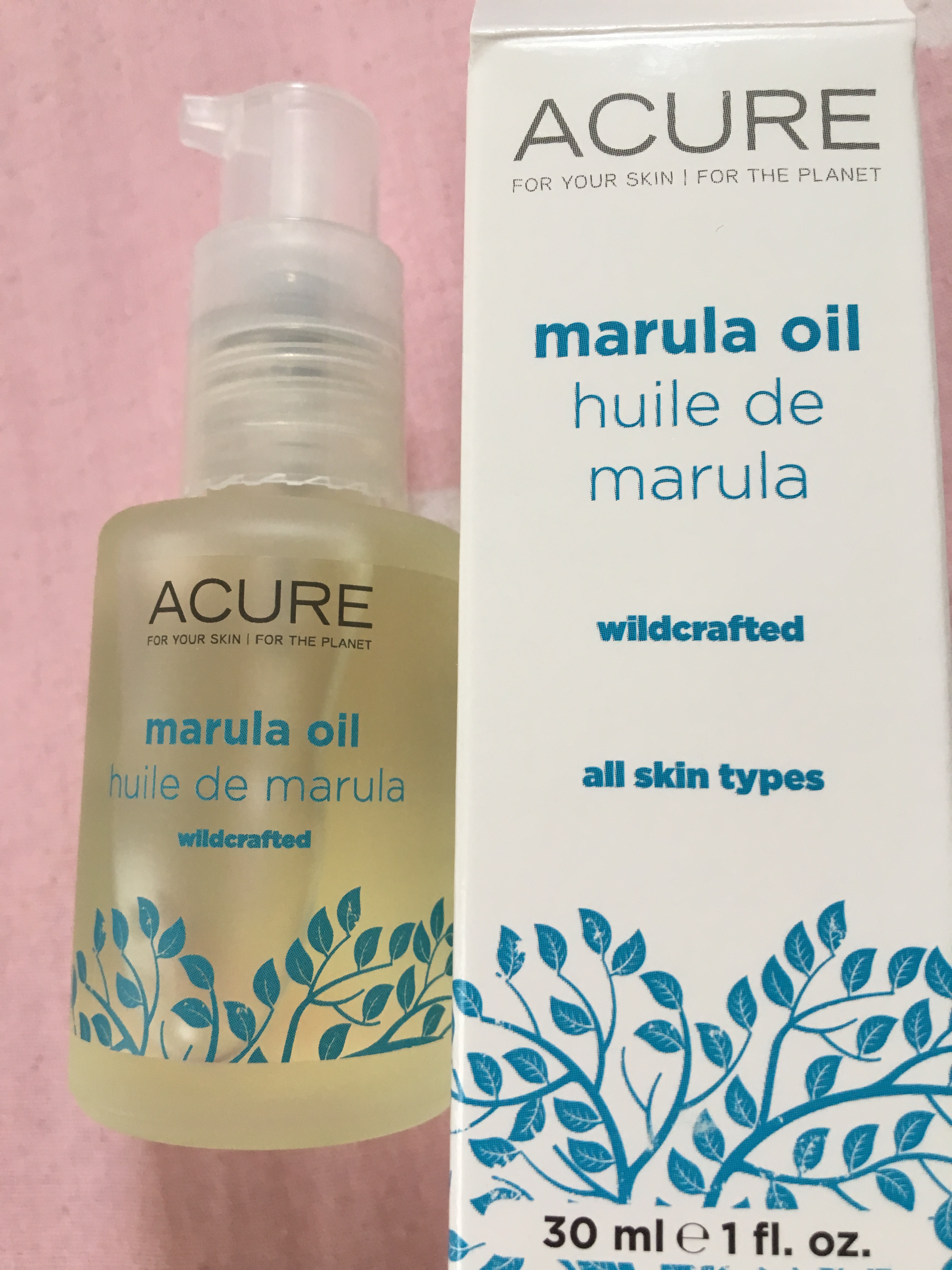 Acure Organics The Essentials Marula Oils Huile De Marula マルーラオイルでスベスベ Mind You